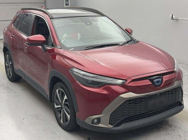 Toyota Corolla Cross Z, MoonRoof, Wine Red, 2022 Toyota Corolla Cross
